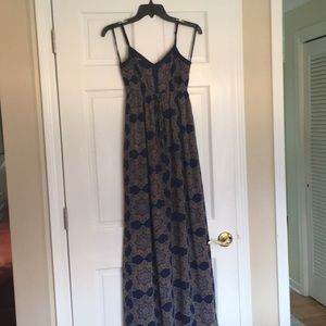 Patterned Maxi Dress